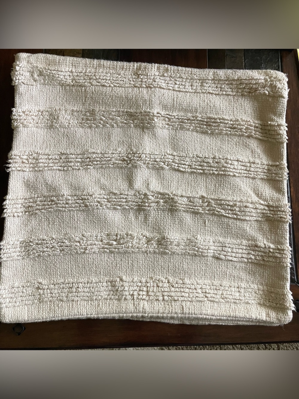 Two Pottery Barn Handwoven Textured Pillow Covers - Picture 6 of 6
